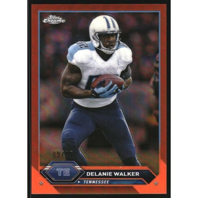 2023 Topps Composite Chrome Orange Refractors #39 Delanie Walker