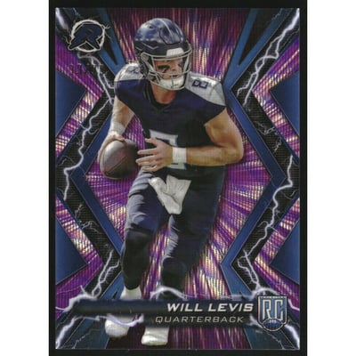 2023 Topps Composite Resurgence Purple Surge #100 Will Levis