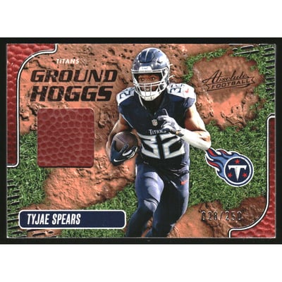 2024 Absolute Ground Hoggs Materials #6 Tyjae Spears