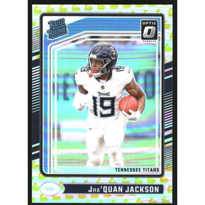 2024 Donruss Optic Flex #253 Jha'Quan Jackson RR