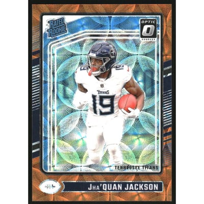 2024 Donruss Optic Orange Scope #253 Jha'Quan Jackson RR