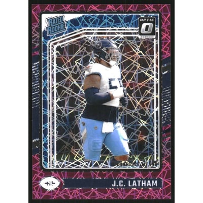 2024 Donruss Optic Pink Velocity #234 JC Latham RR