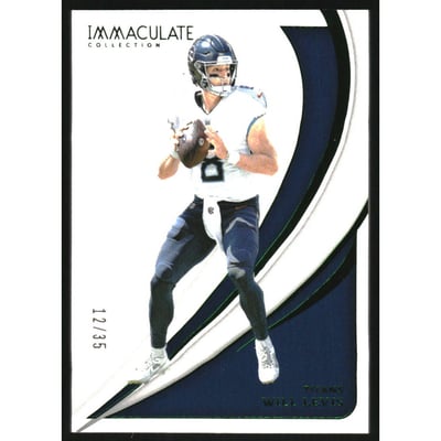 2024 Immaculate Collection Emerald #29 Will Levis