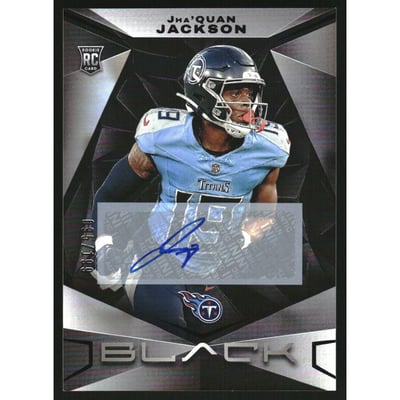 2024 Panini Black Rookies Autographs #152 Jha'Quan Jackson