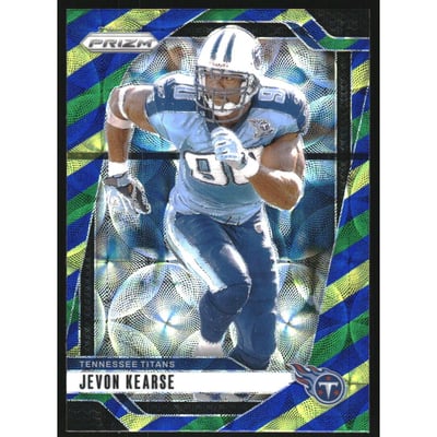 2024 Panini Prizm Prizms Choice Blue Yellow and Green #286 Jevon Kearse