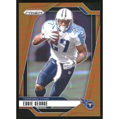 2024 Panini Prizm Prizms Orange #285 Eddie George