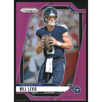 2024 Panini Prizm Prizms Pink #277 Will Levis