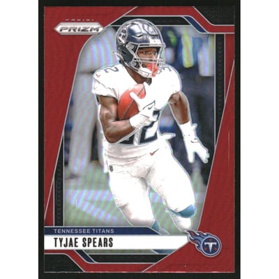 2024 Panini Prizm Prizms Red #278 Tyjae Spears