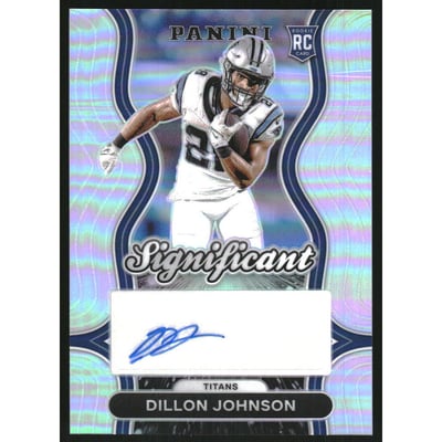 2024 Panini Prizm Significant Signatures #80 Dillon Johnson