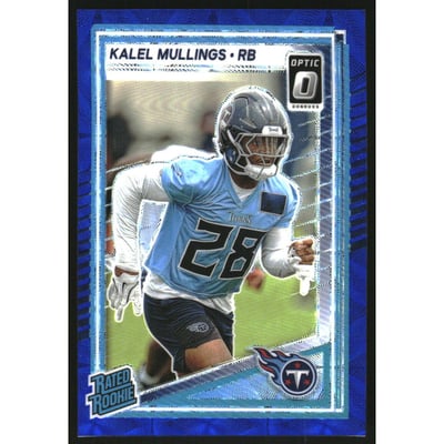 2025 Donruss Optic Blue Scope #262 Kalel Mullings RR