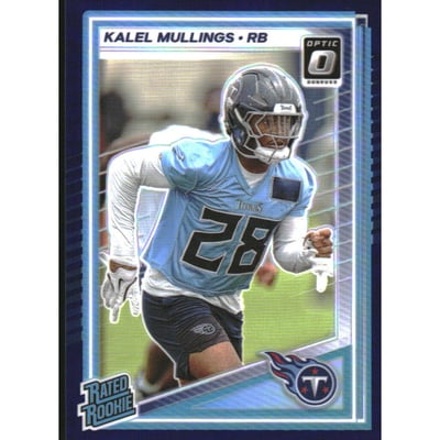 2025 Donruss Optic Purple #262 Kalel Mullings RR