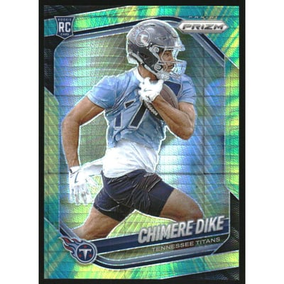 2025 Panini Prizm Prizms Hyper #396 Chimere Dike