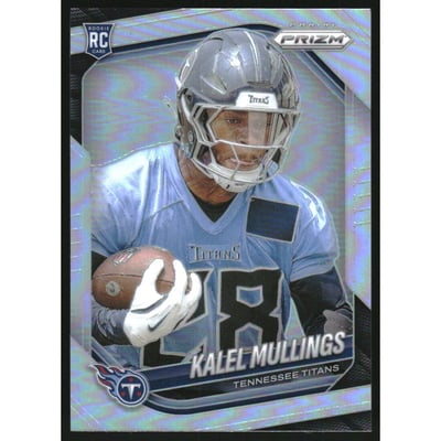 2025 Panini Prizm Prizms Silver #385 Kalel Mullings