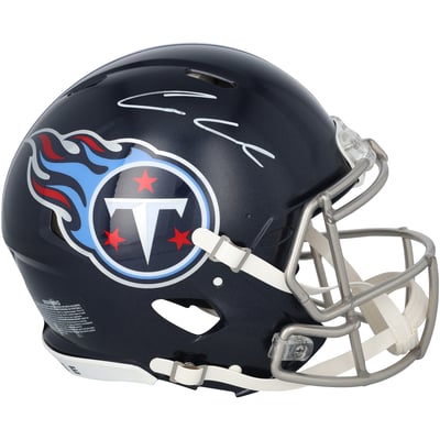 Cameron Ward Tennessee Titans Autographed Fanatics Authentic Riddell Speed Authentic Helmet  