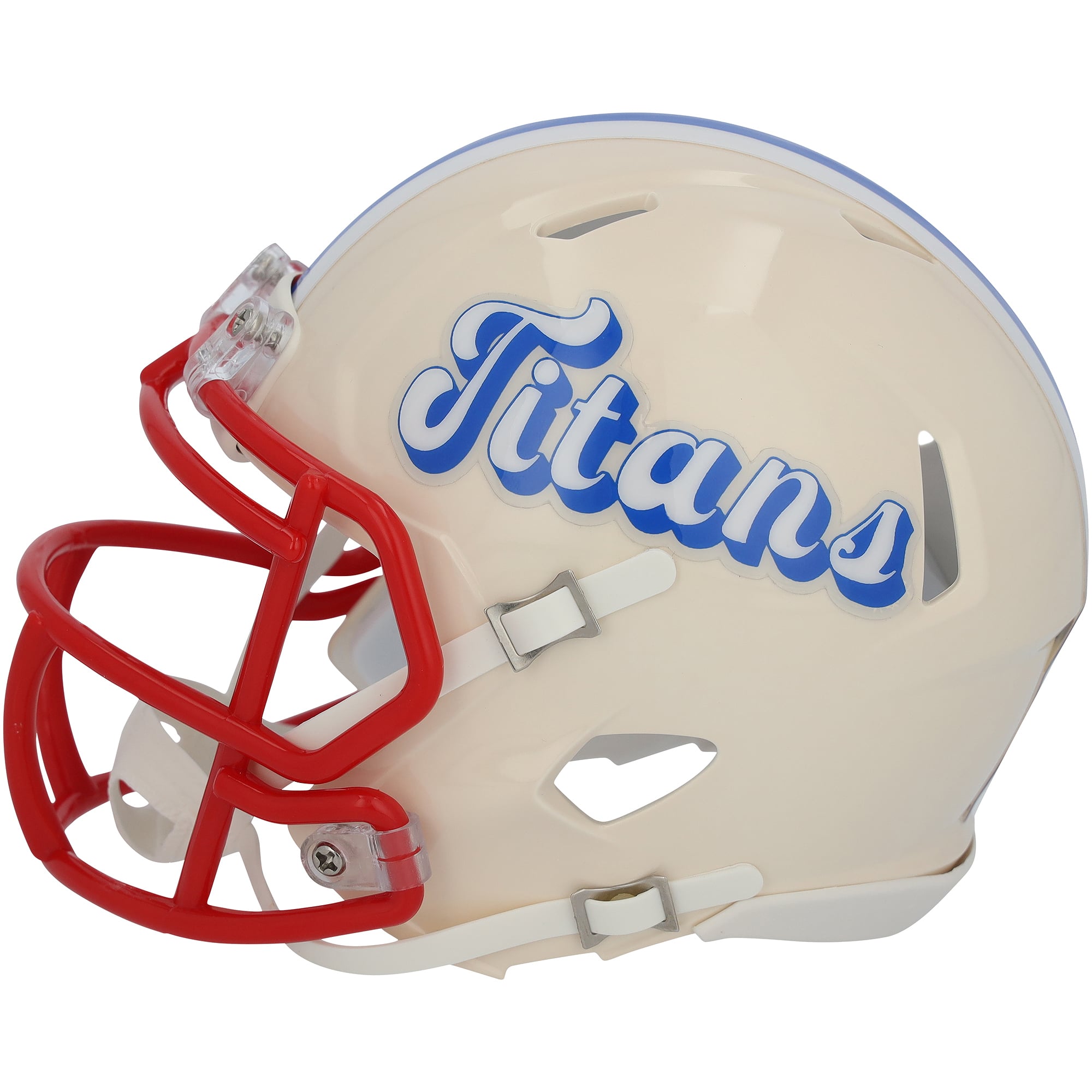 Eddie George Tennessee Titans Autographed Riddell Retro Speed Mini Helmet