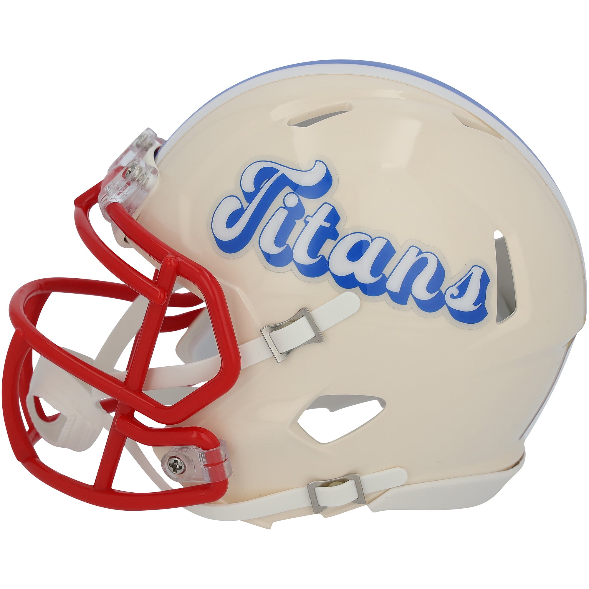 Eddie George Tennessee Titans Autographed Riddell Retro Speed Mini Helmet with "96 OROY" Inscription