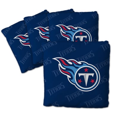 Tennessee Titans Fanpoint Four-Piece Cornhole Bag Set