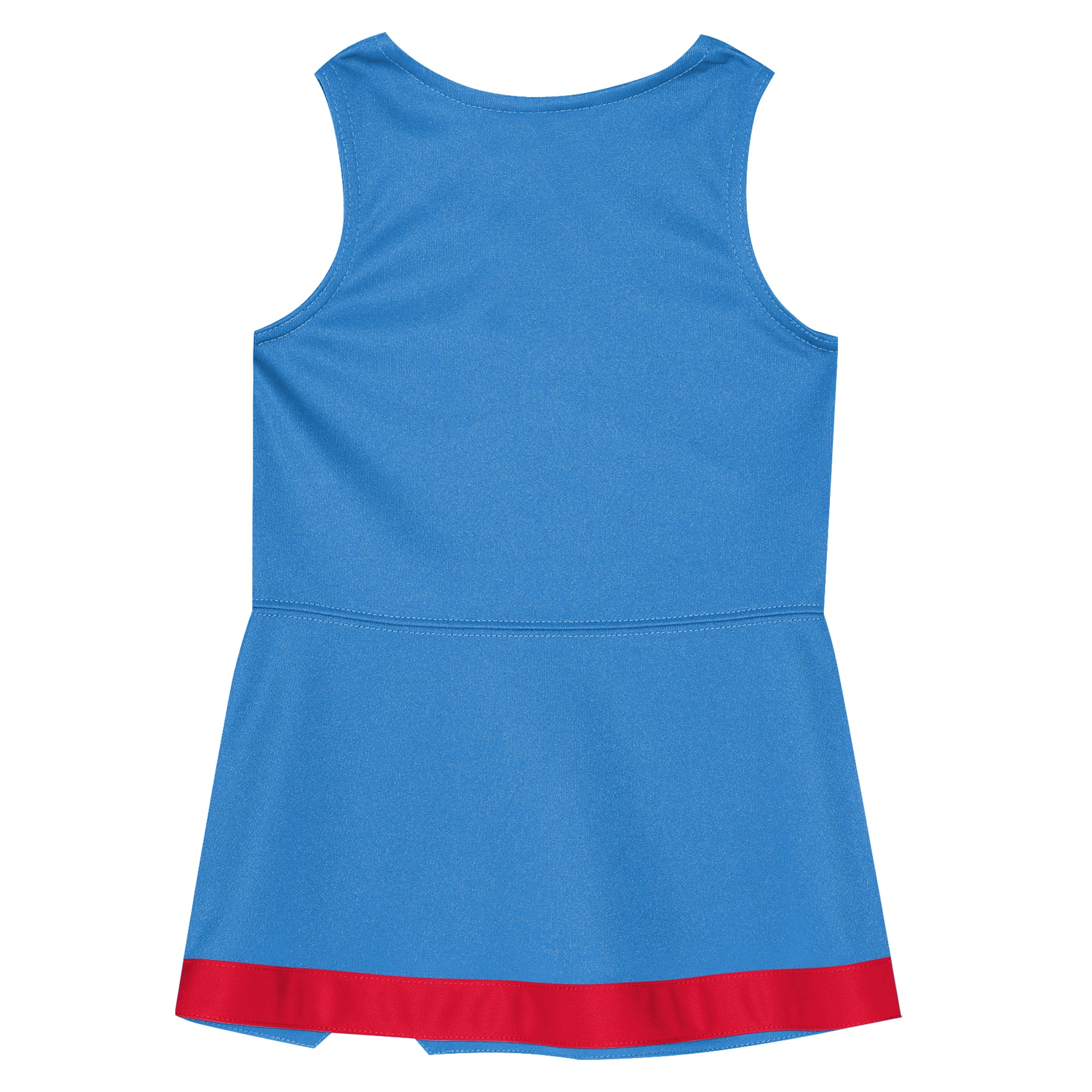 Girls Preschool Coastal Blue Tennessee Titans Two-Piece Cheer Captain Jumper Dress with Bloomers Set