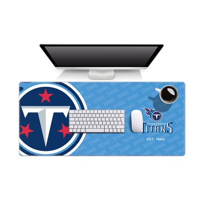 Tennessee Titans IDNA 15.7" x 35.4" Logo Series Desk Pad