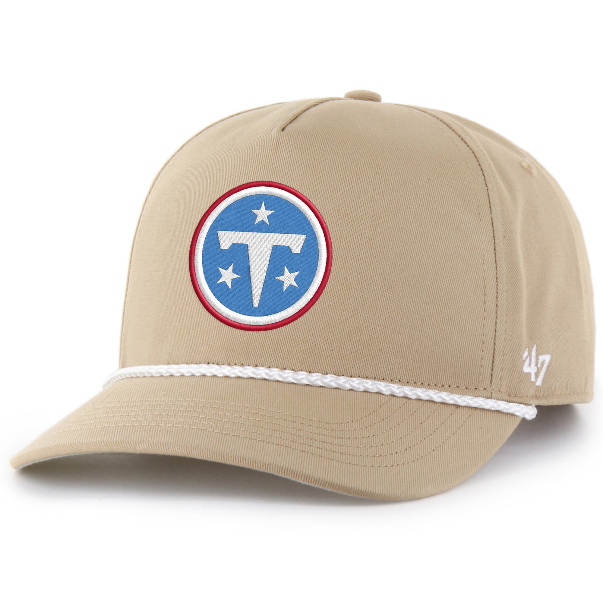 Casquette ajustable '47 kaki Tennessee Titans, logo principal, avec boucle.