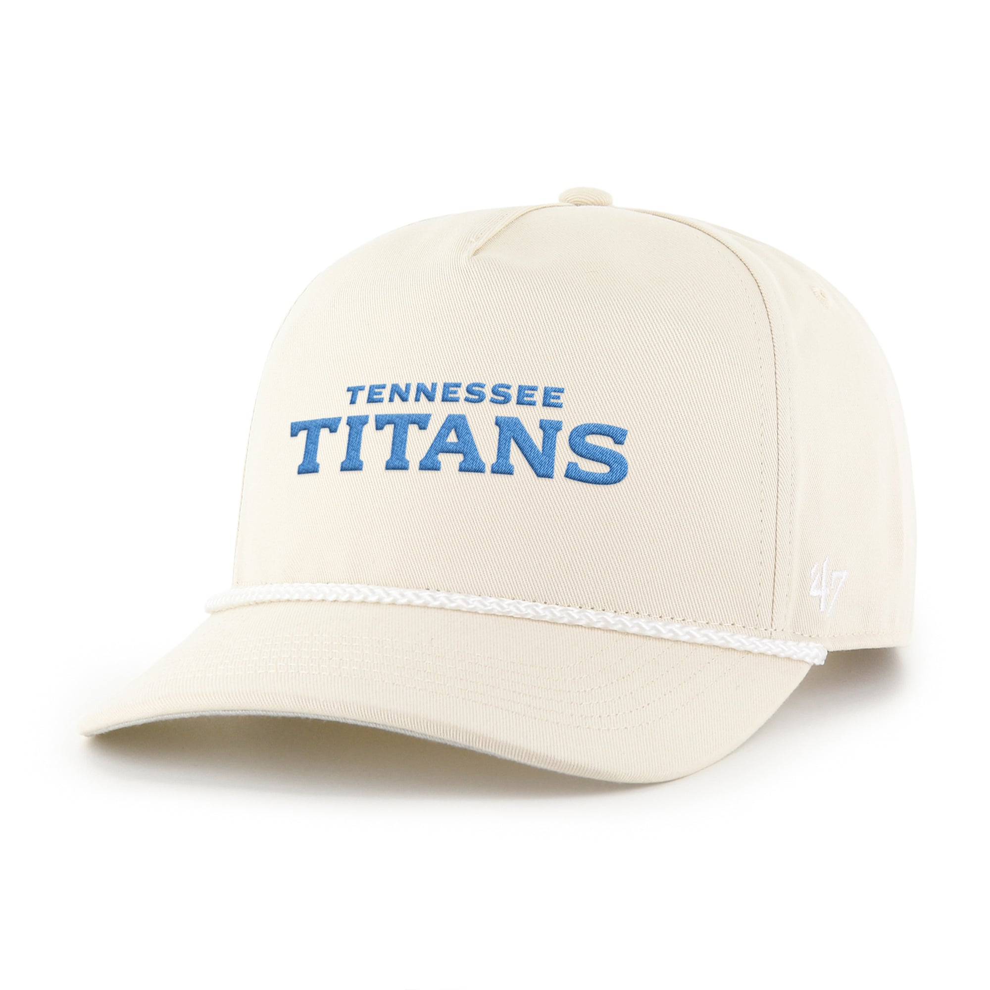 Casquette ajustable pour homme '47 Natural Tennessee Titans Sure Shot Rope Hitch