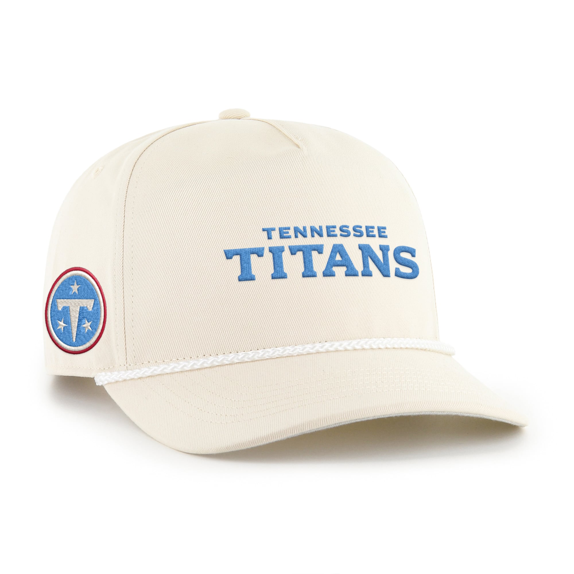 Casquette ajustable pour homme '47 Natural Tennessee Titans Sure Shot Rope Hitch