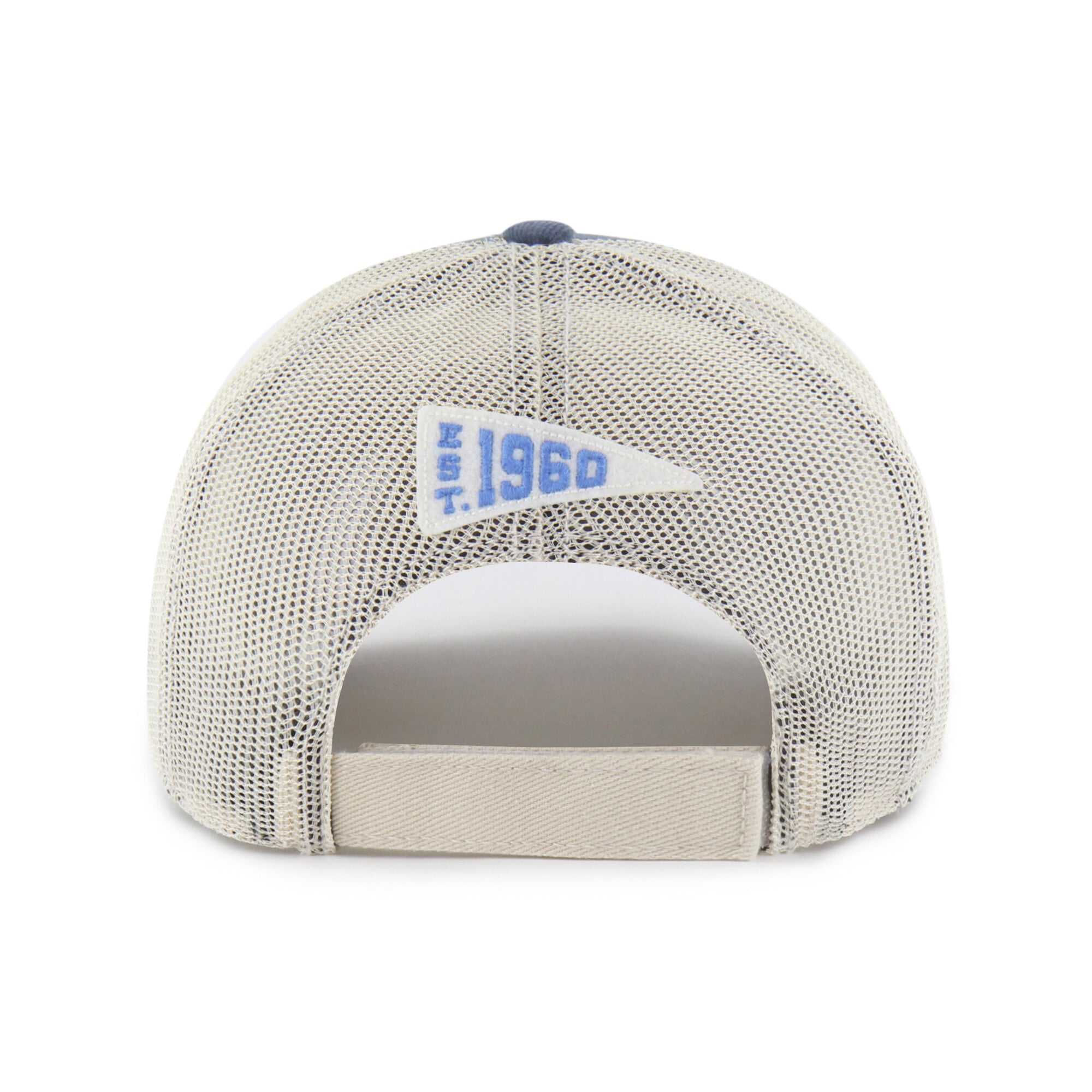 Casquette trucker ajustable Tennessee Titans Egremont bleu marine pour homme, modèle 47, usée.