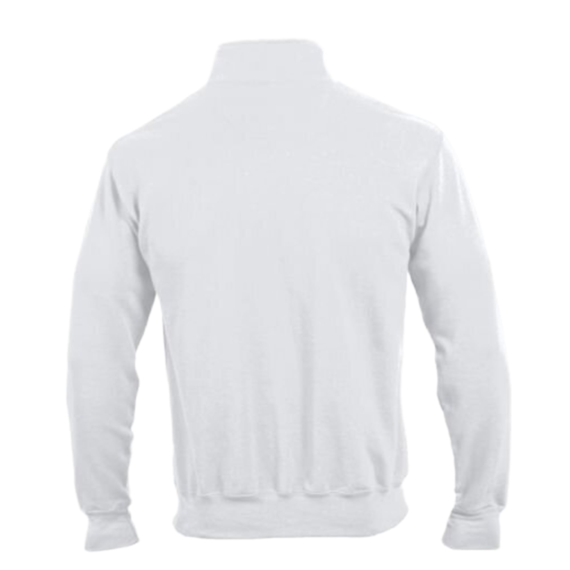 Men's Champion White Tennessee Titans Powerblend Quarter-Zip Pullover