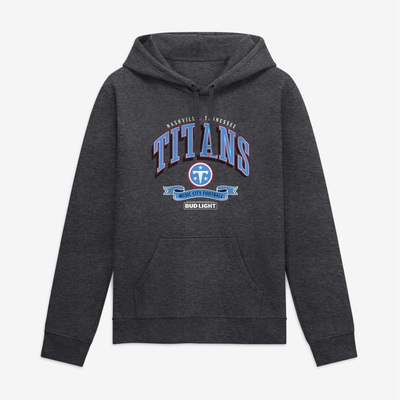 Tennessee Titans Bud Light Hoodie - Charcoal