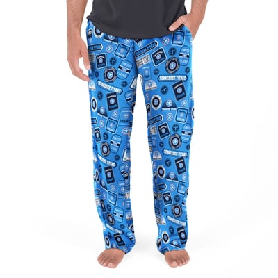 Tennessee Titans Concepts Sport Grady Sleep Pants - Light Blue
