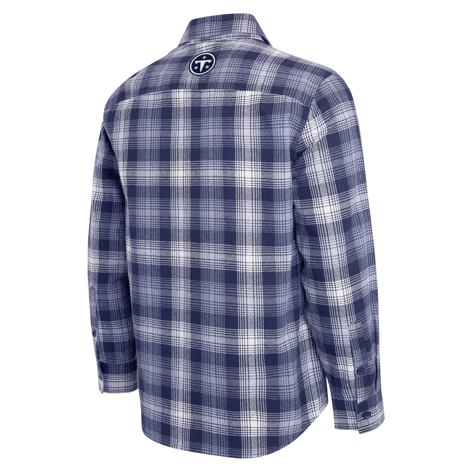 Chemise en flanelle à carreaux bleu marine Tennessee Titans, collection Darius Rucker pour homme par Fanatics