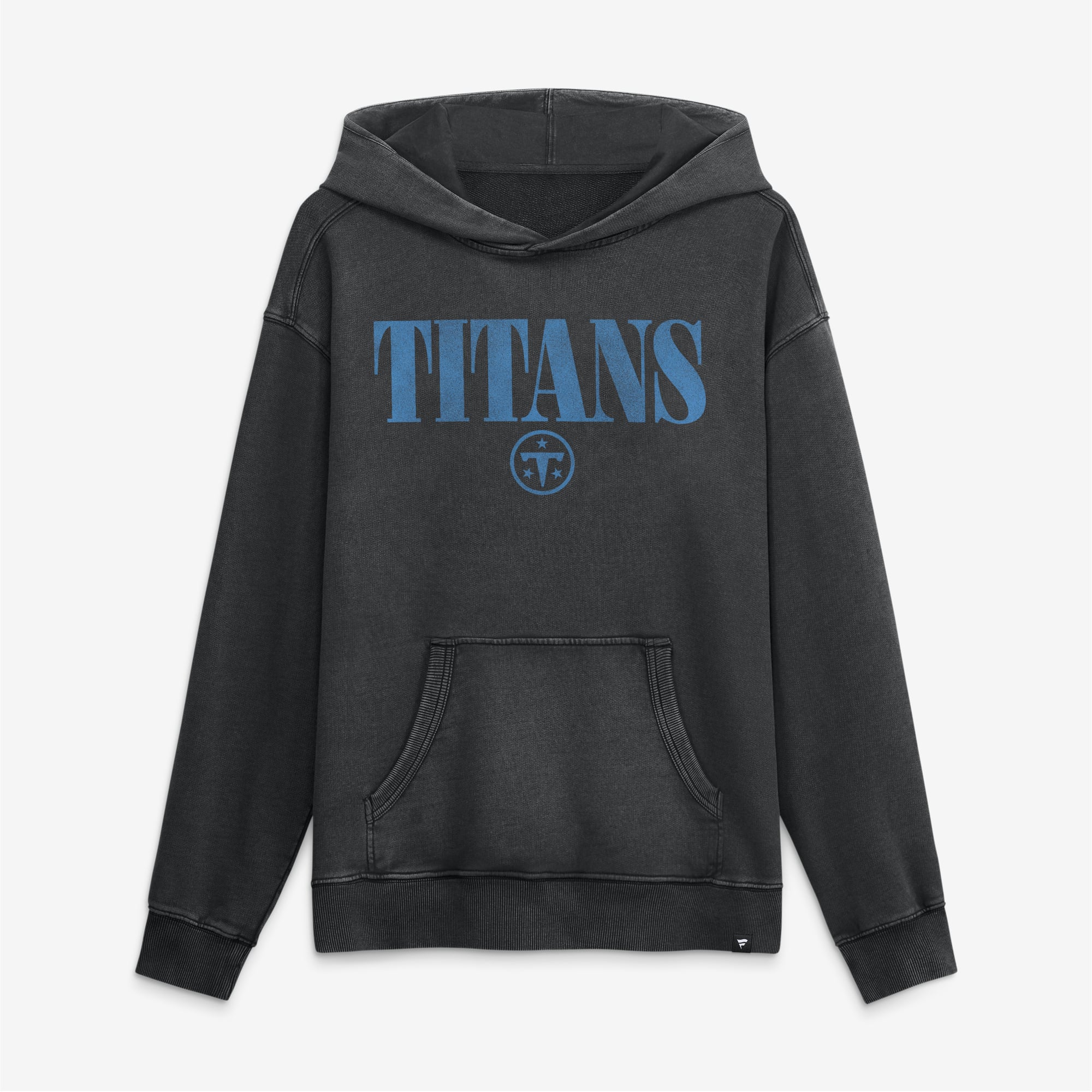 Men's Fanatics Black Tennessee Titans Relaxed Intense Rivalry French Terry Hoodie