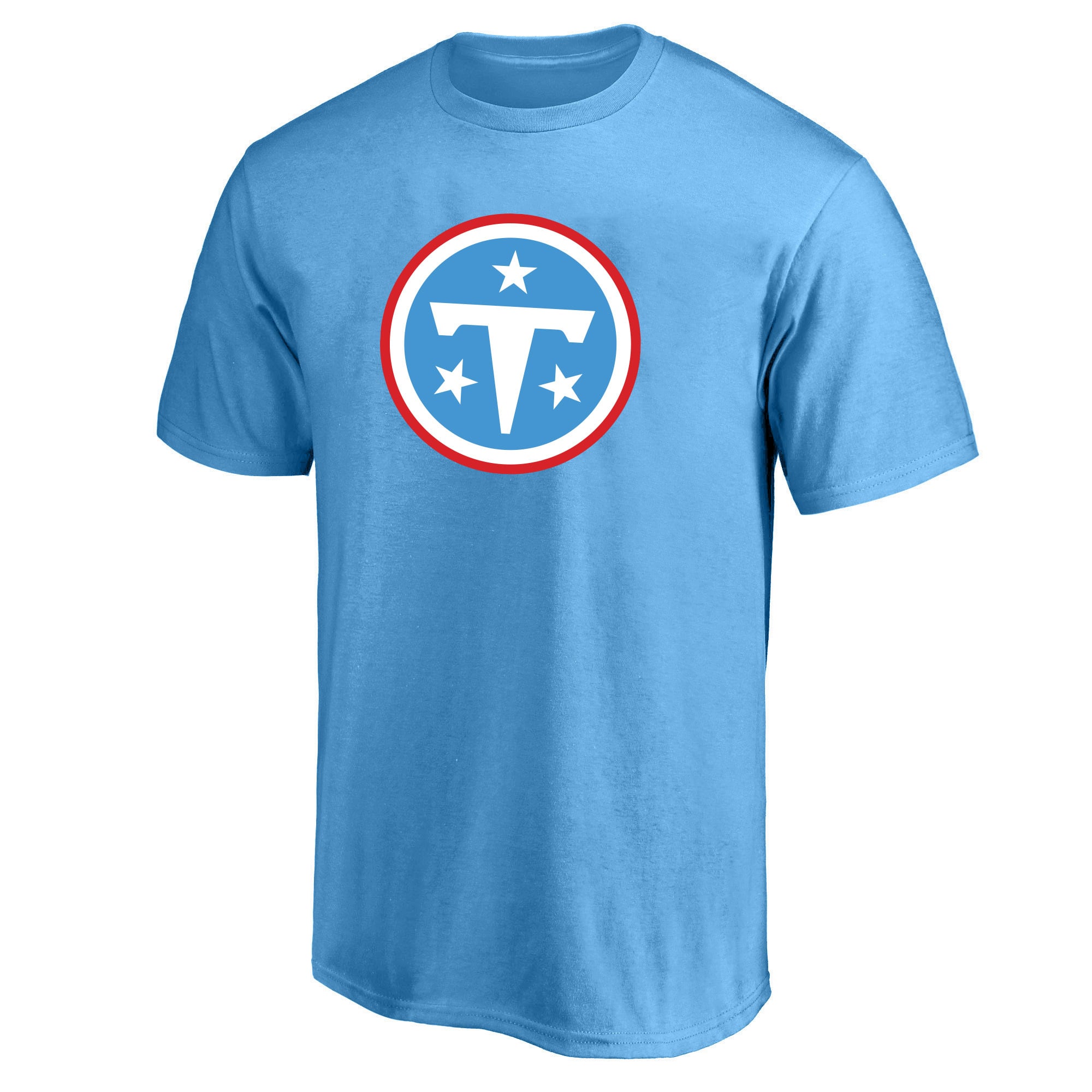 Men's Fanatics Cameron Ward Light Blue Tennessee Titans Big & Tall Player Name Number T-Shirt