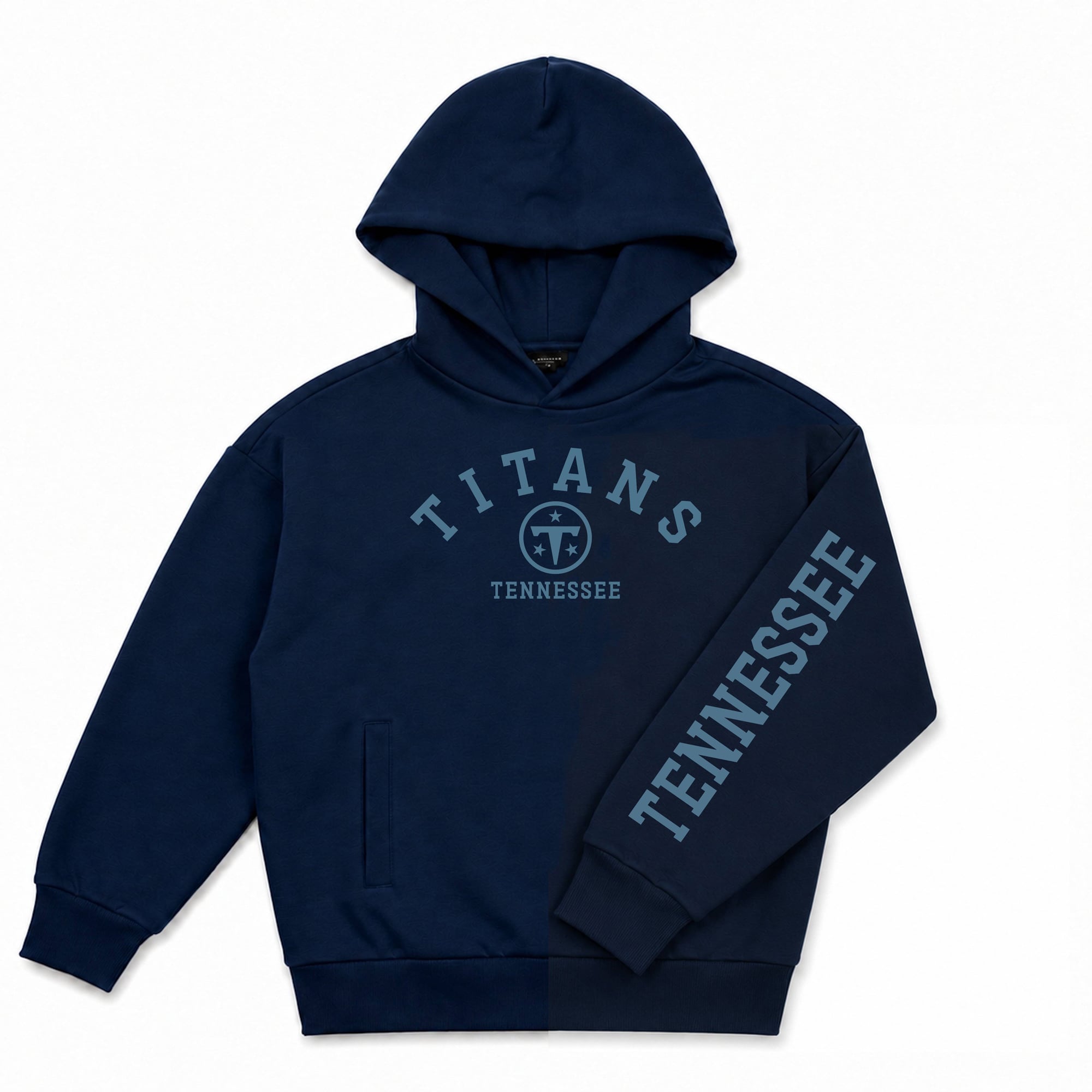 Sweat à capuche Levelwear bleu marine Tennessee Titans Luxe Zone pour homme