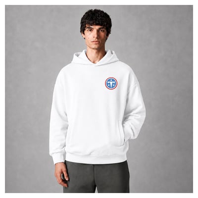 Tennessee Titans Levelwear Logo Luxe Zone Hoodie - White