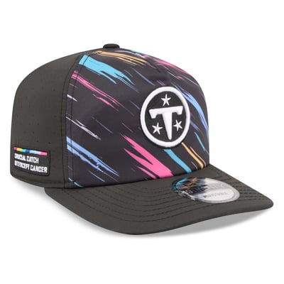 Tennessee Titans New Era 2026 NFL Crucial Catch 19TWENTY Adjustable Hat - Black
