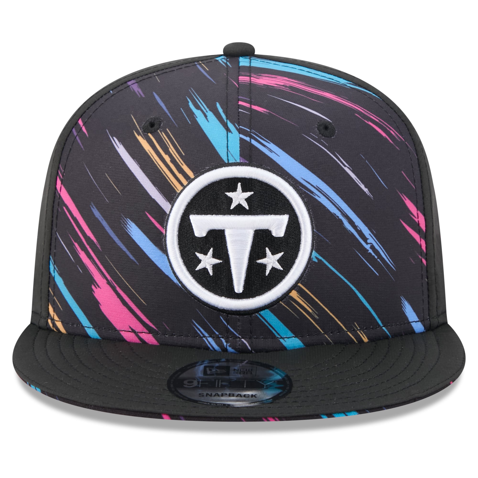 Men's New Era Black Tennessee Titans 2026 NFL Crucial Catch 9FIFTY Snapback Hat