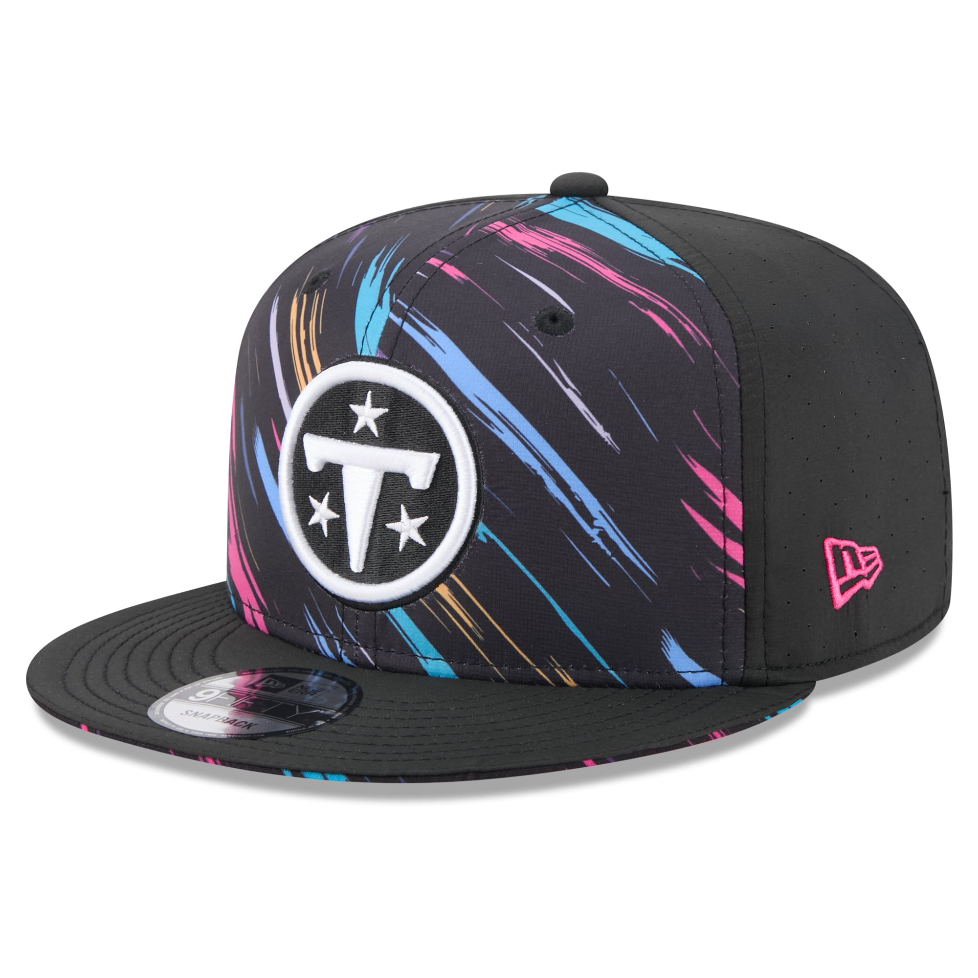 Men's New Era Black Tennessee Titans 2026 NFL Crucial Catch 9FIFTY Snapback Hat
