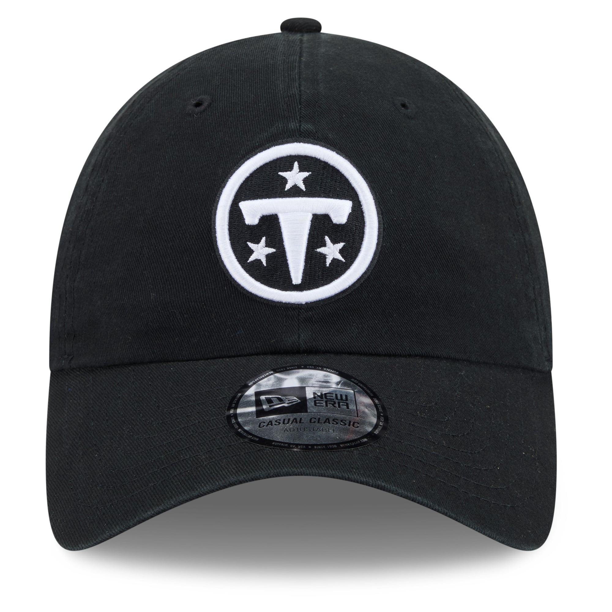 Men's New Era Black Tennessee Titans 2026 NFL Crucial Catch Casual Classic Adjustable Hat