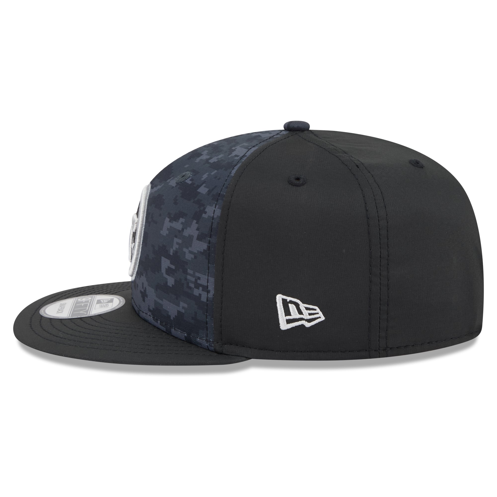 Casquette snapback New Era noire Tennessee Titans 2026 Salute To Service 9FIFTY pour homme