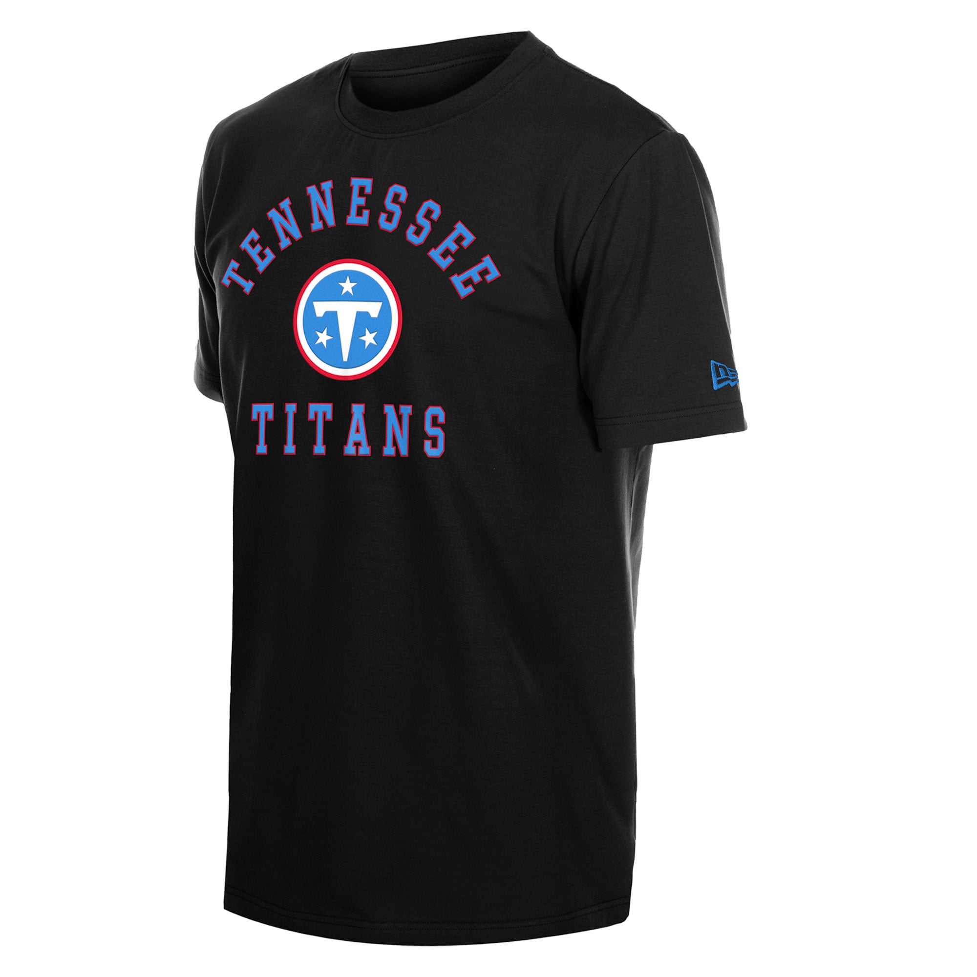 Men's New Era Black Tennessee Titans Functional Fandom T-Shirt