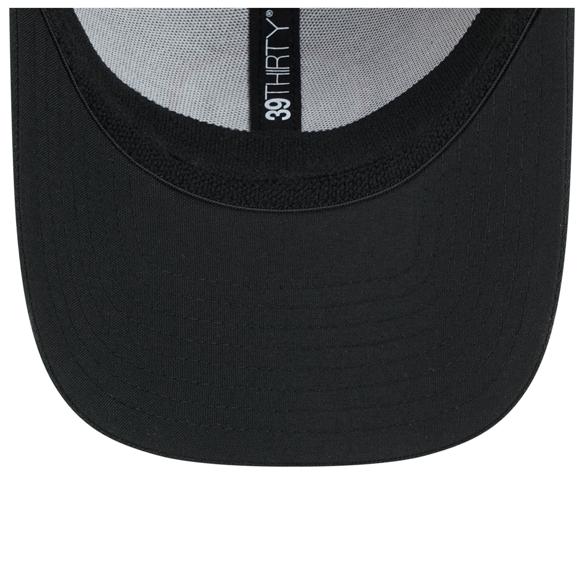 Casquette New Era noire Tennessee Titans Main 39THIRTY Flex pour homme