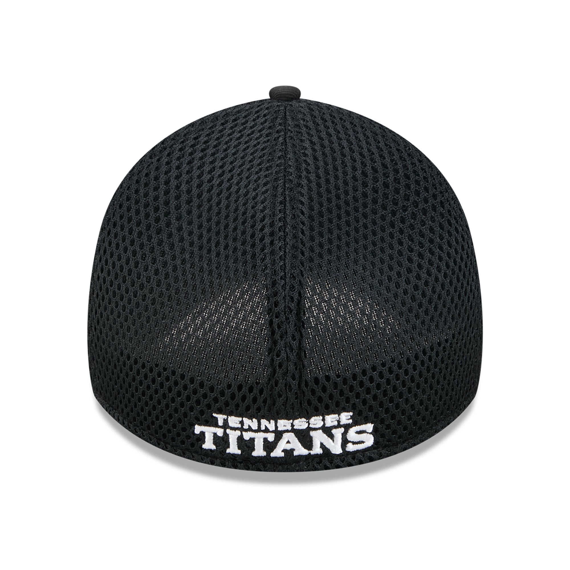 Casquette New Era noire Tennessee Titans Main Neo 39THIRTY Flex pour homme