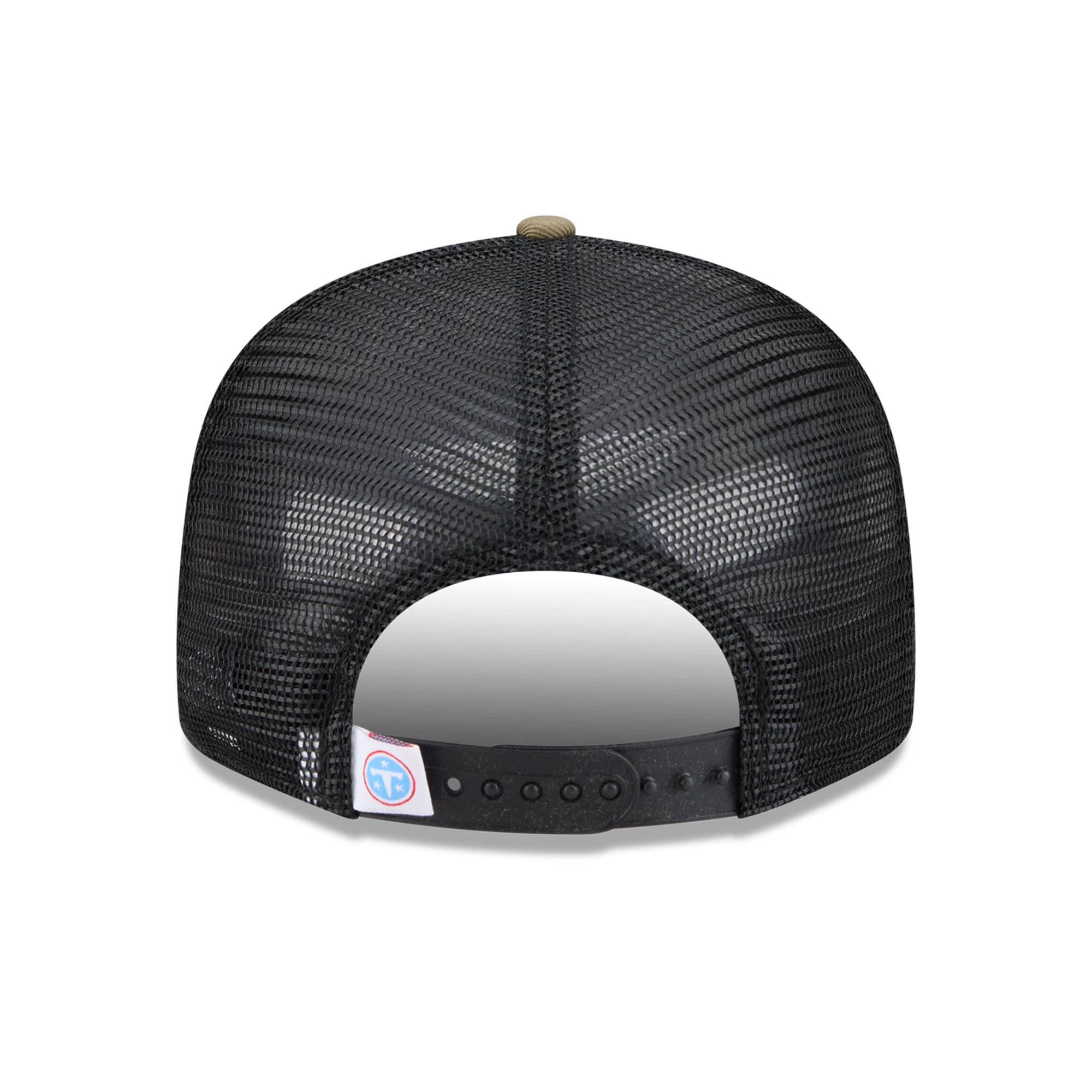 Casquette trucker New Era Camo Tennessee Titans Main 9FIFTY Snapback pour homme