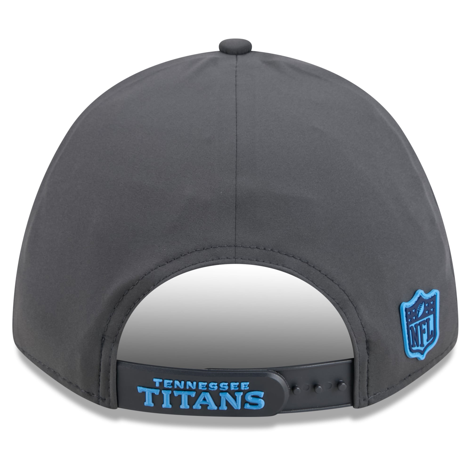 Casquette ajustable New Era 9FORTY M-Crown pour homme, couleur anthracite, Tennessee Titans 2026, idéale pour les temps froids.