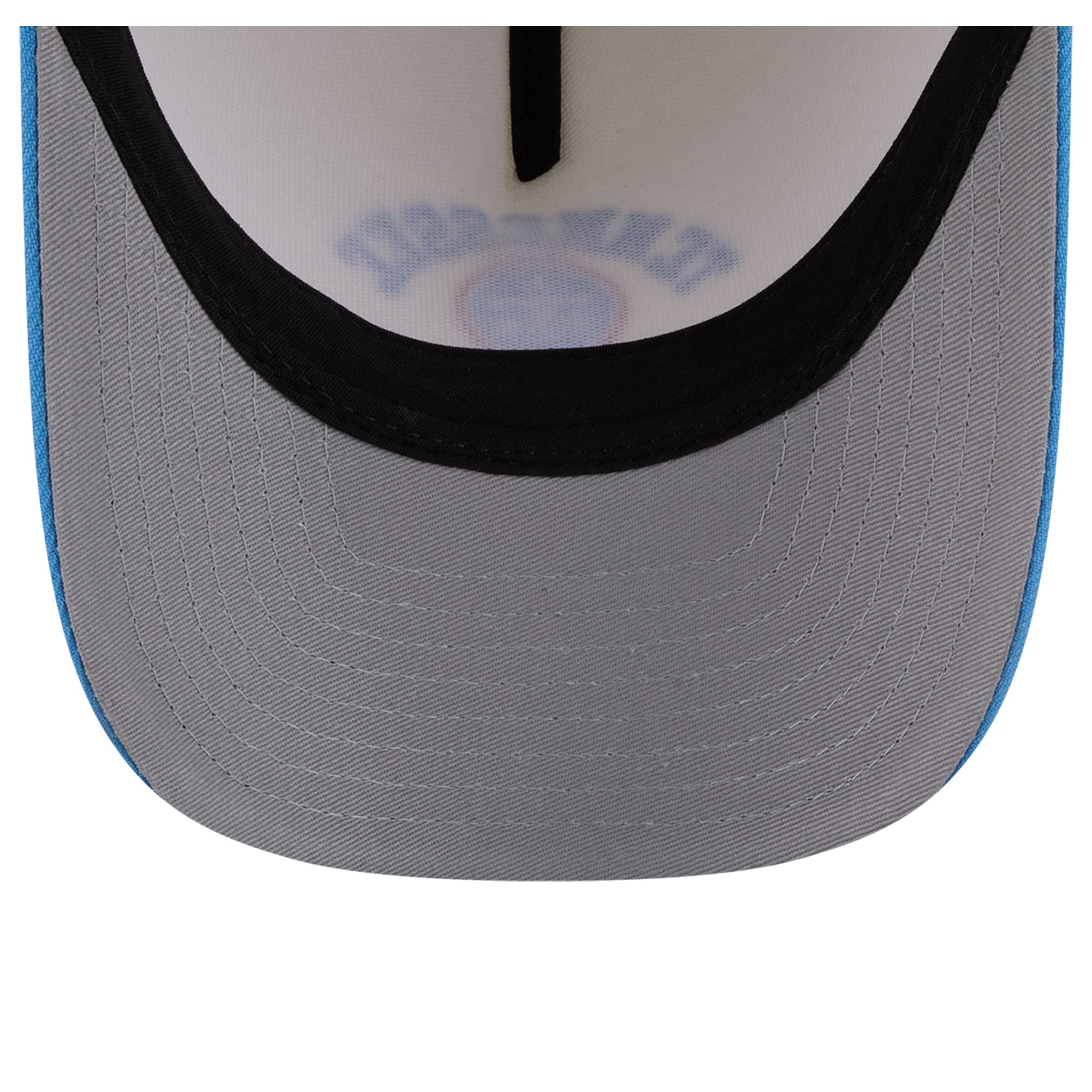 Casquette ajustable New Era Arch 9FORTY A-Frame M-Crown pour homme, couleur crème/bleu clair, Tennessee Titans.