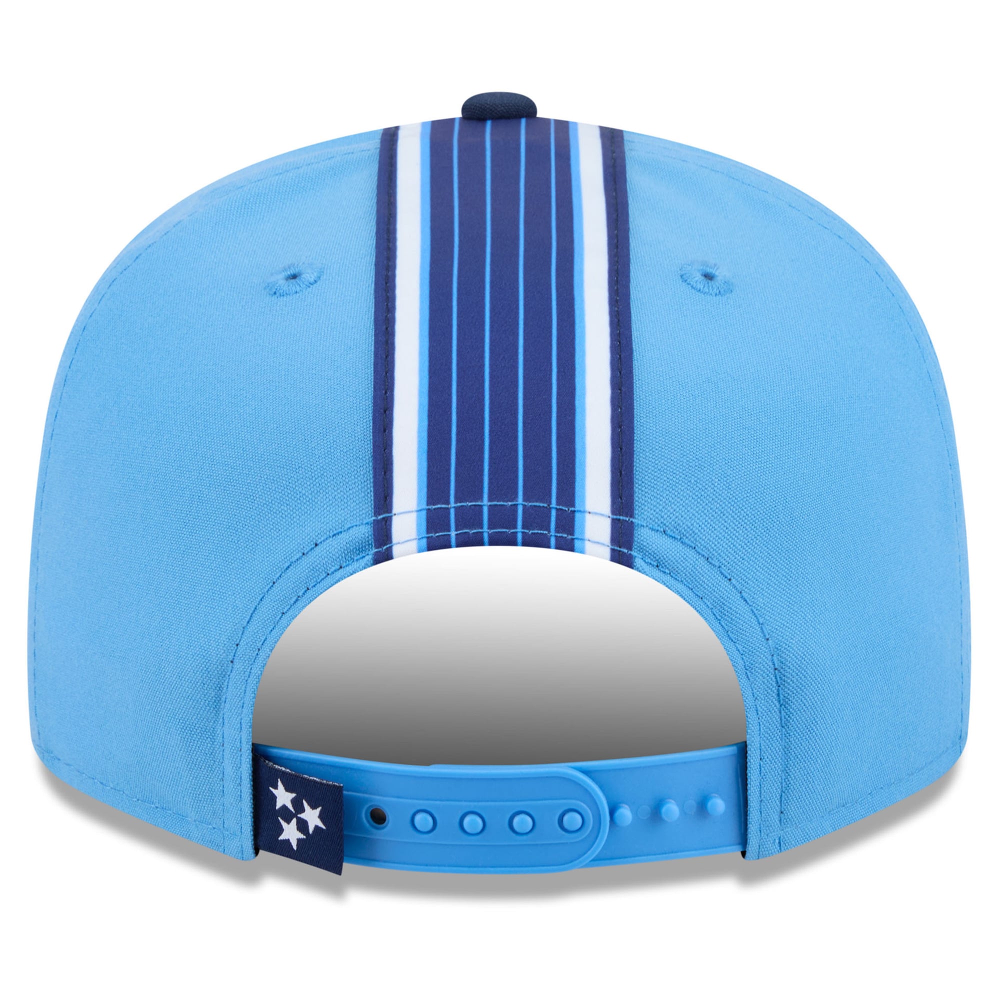Men's New Era Light Blue Tennessee Titans 2026 Rivalries Collection Fan Pack Helmet 9FIFTY Snapback Hat