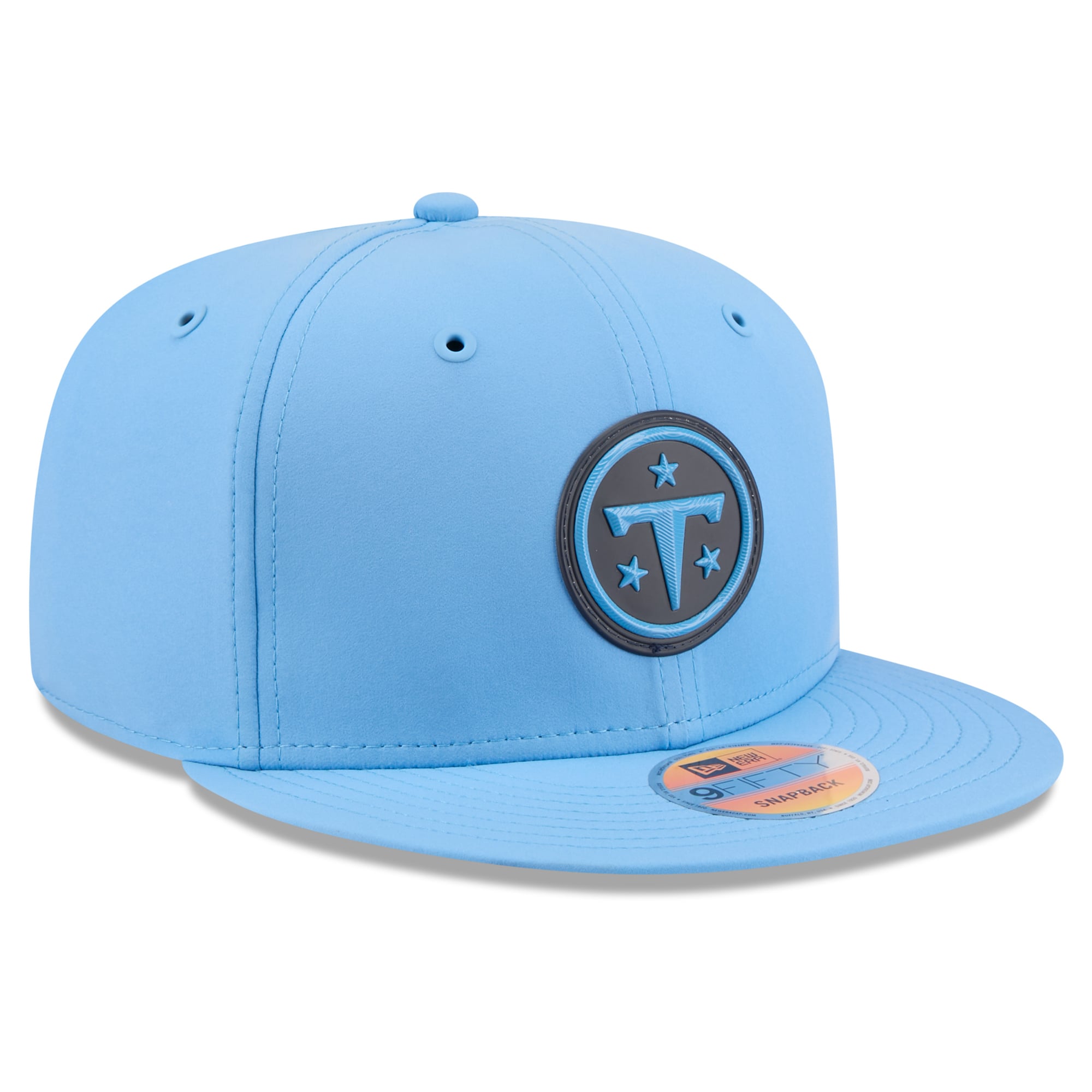 Men's New Era Light Blue Tennessee Titans 2026 Sideline 9FIFTY Snapback Hat