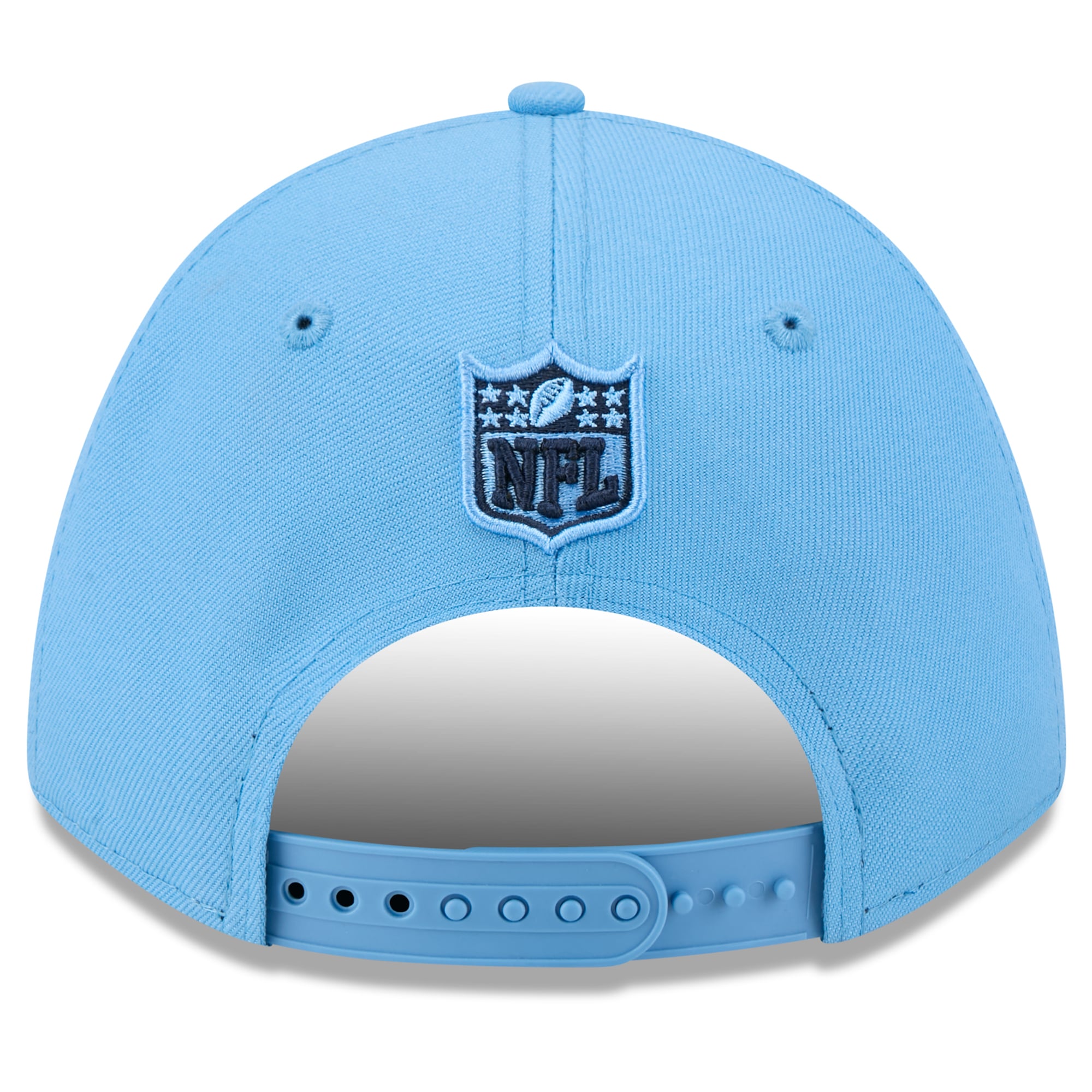 Men's New Era Light Blue Tennessee Titans 9FORTY Adjustable Hat