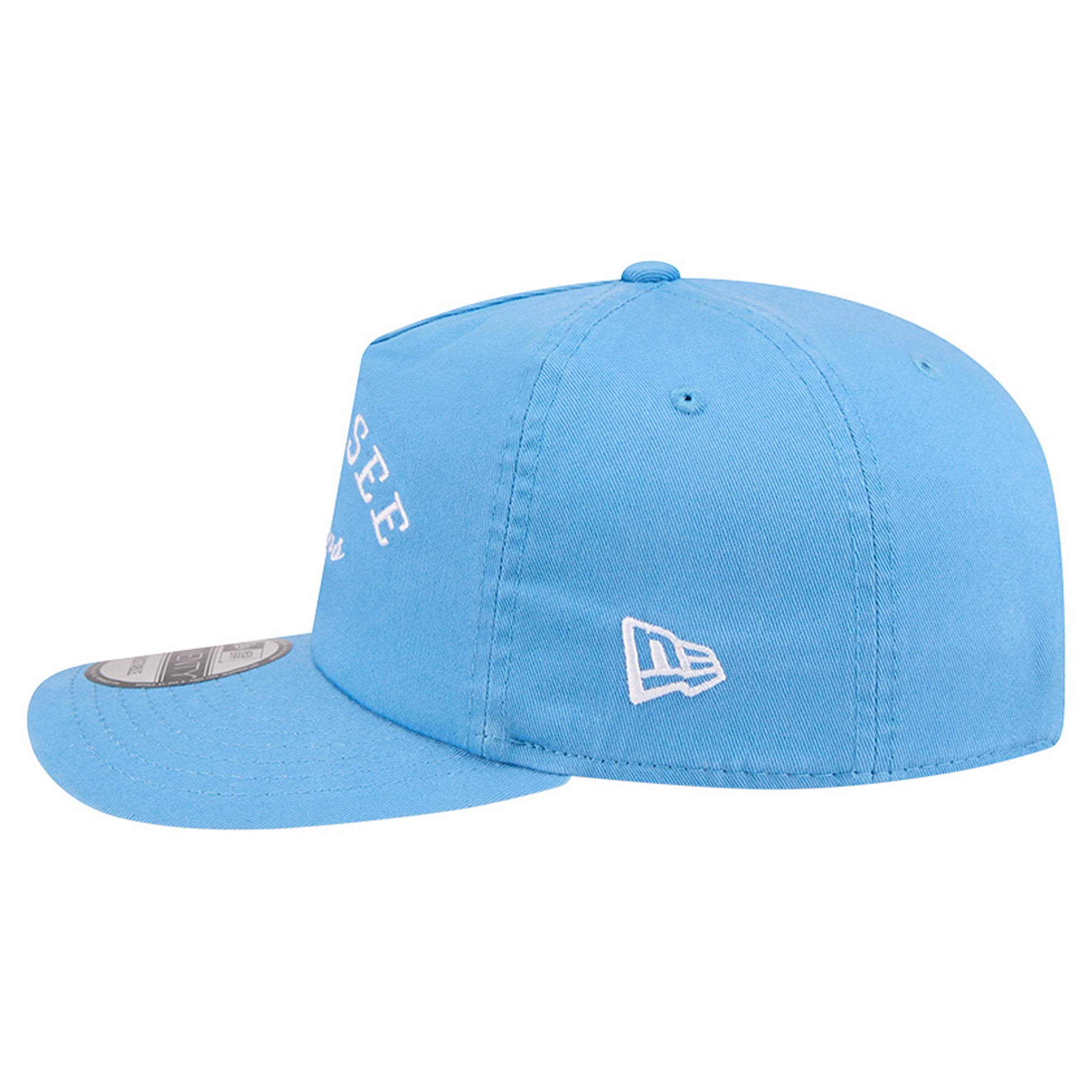 Men's New Era Light Blue Tennessee Titans Stacked 19TWENTY Adjustable Hat